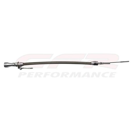 Cfr Performance CFR CFR-1995 Cfr Stainless Braided 1986-1995 Ford 5.0L 302 Billet Handle Flexible Dipstick - Natural CFR-1999